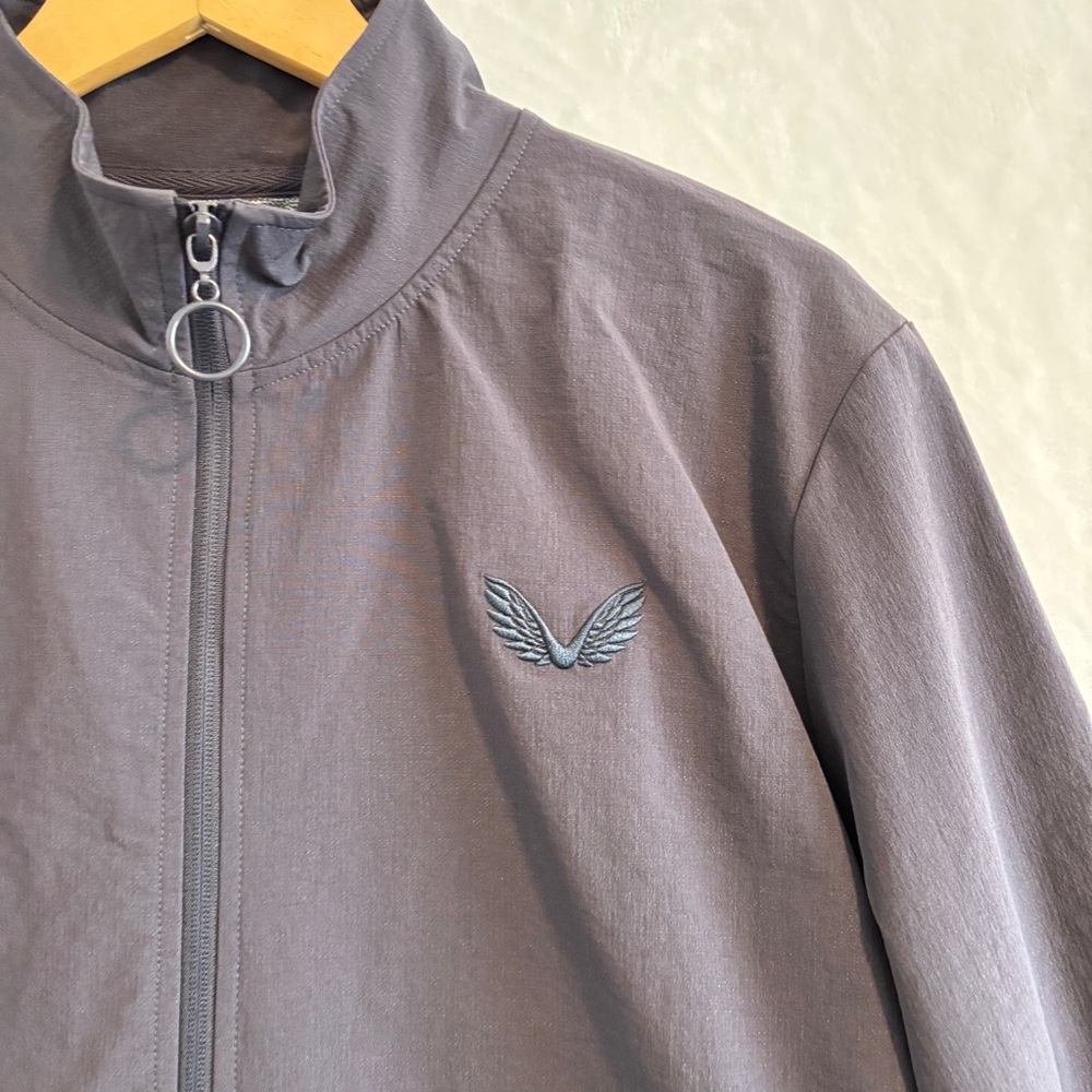 Castore bomber jacket gray‎ large - Picture 2 of 9
